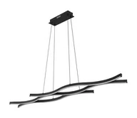 Lampy sufitowe - Globo 67206H - LED Żyrandol na lince GERONIMO LED/35W/230V czarny - miniaturka - grafika 1