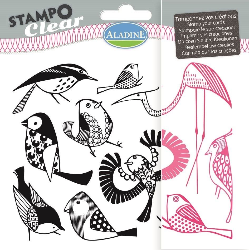 Aladine Stemple silikonowe Ptaki