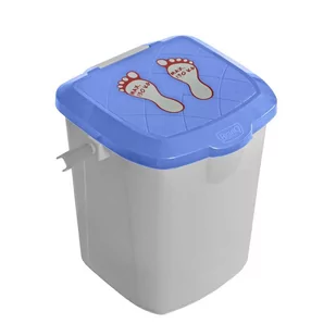 Branq WIADRO TABORET 22L 1313 NIEBIESKI - Miotły, szufle, mopy - miniaturka - grafika 1