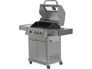 GRILL GAZOWY 3+1 STAL NIERDZEWNA 11,5KW, Z SZYBĄ - Grille gazowe - miniaturka - grafika 2