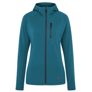 Bluza damska Black Diamond Coefficient Fleece Hoody Rozmiar: M / Kolor: niebieski - Bluzy sportowe damskie - miniaturka - grafika 1