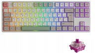 Klawiatury - Akko Black & Gold 5087B Plus Klawiatura Mechaniczna Layout Wine Red (B3341)  B3341 - miniaturka - grafika 1