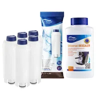 Akcesoria i części do ekspresów do kawy - Zestaw Delonghi - AL-S002 5szt, Uniwersalny Odkamieniacz 250ml - miniaturka - grafika 1