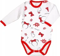Body dla niemowląt - Body długi rękaw Myszka Czerwona r 104 KLEKLE - miniaturka - grafika 1