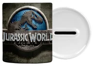 Skarbonki - SKARBONKA DLA DZIECI JURASSIC WORLD Z IMIENIEM - miniaturka - grafika 1