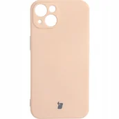 Etui i futerały do telefonów - Bizon Etui Case Silicone iPhone 13 jasnoróżowe BCSIP13LPN - miniaturka - grafika 1