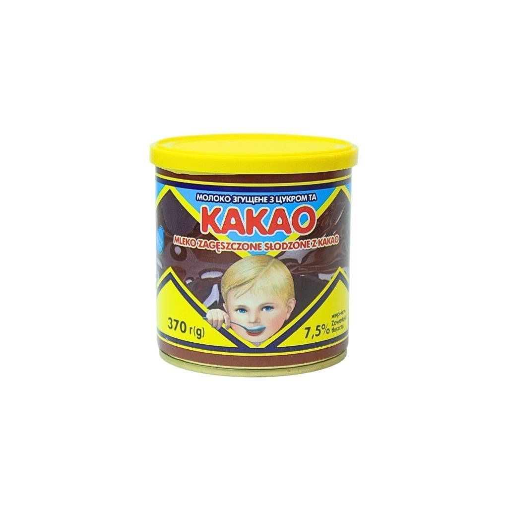 Mleko zageszczone slodzone z kakao 7,5% 