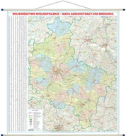 Atlasy i mapy - EkoGraf Województwo łódzkie mapa ścienna administracyjno-drogowa 1:200 000 EkoGraf - miniaturka - grafika 1