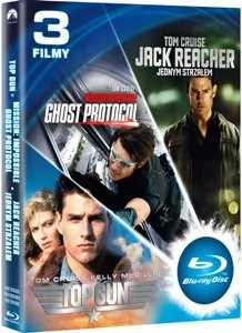 Pakiet Top Gun Mission Impossible Ghost Protocol Jack Reacher Blu-ray) Imperial CinePix - Pozostałe filmy Blu-Ray - miniaturka - grafika 1