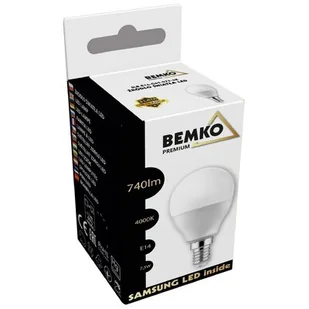 Bemko Żarówka LED SAMSUNG E14 7,5W G45 neutralna - Żarówki LED - miniaturka - grafika 1