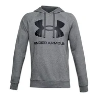 Bluzy męskie - Bluza fitness męska Under Armour Rival Fleece Big Logo HD - miniaturka - grafika 1