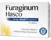 Hasco-Lek Furaginum 50 mg x 30 tbl - Układ moczowy i płciowy - miniaturka - grafika 1