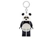 Breloczki dla dzieci - LEGO KE195 Brelok do kluczy z latarką Panda - miniaturka - grafika 1