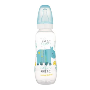 Canpol 59/205 Butelka Wąska 330 Ml Pp Africa Turkus - Butelki dla niemowląt - miniaturka - grafika 1