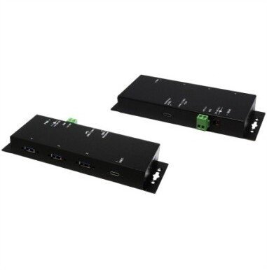 HUB USB Exsys EXSYS EX-1191HMVS-PD – 4-portowy metalowy hub USB 3.2 Gen 1 z funkcją ładowania USB-PD 15.06.3510