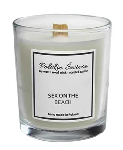SEX ON THE BEACH - Świeca sojowa z drewnianym knotem - Świece - miniaturka - grafika 1