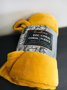 Carbotex koc polarowy Coral 150 x 200 cm poliester pomarańczowy twm_967202 - Koce - miniaturka - grafika 1