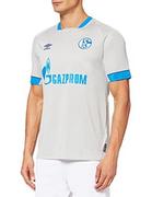 Gadżety dla kibiców - Umbro męska FC Schalke 04 Away SS Jersey, szary, l 79283U - miniaturka - grafika 1