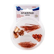 Spinacze i klipsy do papieru - Starpak Akcesoria biurowe 100 szt. - miniaturka - grafika 1