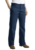 Spodnie damskie - Dickies Oryginalne damskie spodnie robocze z odpornością na zagniecenia i plamy, Ciemnogranatowy, 36-Maly - miniaturka - grafika 1