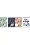 zeszyt a5/60k linia flower (5szt) - Zeszyty szkolne - miniaturka - grafika 1