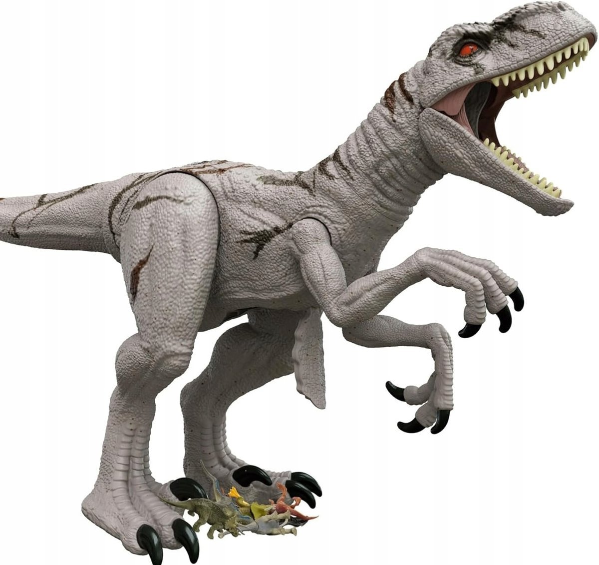 FIGURKA DINOZAUR KOLOSALNA DO ZABAWY DLA DZIECI Z RUCHOMYMI ELEMENTAMI