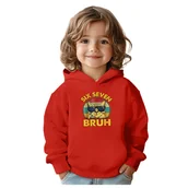 Bluzy dla dziewczynek - BLUZA DZIECIĘCA 67 SIX SEVEN VIRAL KOT 134-140 CHŁOPIĘCA DZIEWCZĘCA PREZENT - miniaturka - grafika 1