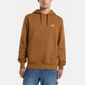Bluzy męskie - felpa uomo dickies summerdale hoodie - dk0a4y6p 0bd1 brown duck - miniaturka - grafika 1