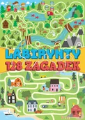 Kolorowanki, wyklejanki - Labirynty 128 zagadek - praca zbiorowa - miniaturka - grafika 1