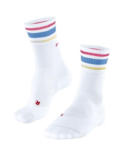 FALKE Mężczyźni Skarpety do biegania RU3 Comfort Sunshift M So lyocell materiał funkcyjny przeciw pęcherzom 1 Para, Biały White 2006, 42-43