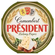 Sery - President - Camembert zielony pieprz - miniaturka - grafika 1