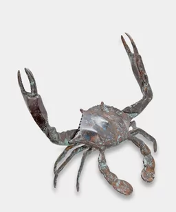 Krab Rzeźba z Brązu na Skalniak i do Oczka Wodnego - Figurki dekoracyjne - miniaturka - grafika 1
