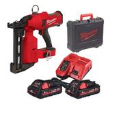 Gwoździarki i zszywacze - Milwaukee M18 FFUS-302C akumulatorowy zszywacz do ogrodzeń 18V 2x3,0Ah Li-Ion 38-51 mm w walizce 4933479832 - miniaturka - grafika 1