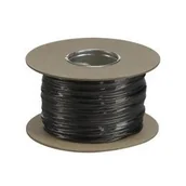 Oprawy, klosze i abażury - SLV SPOTLINE LOW-VOLTAGE CABLE Linka niskonapięciowa izolowana do TENSEO czarna 6mm 100m 139060 - miniaturka - grafika 1
