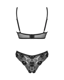 Komplet Serena Love 2-częściowy Czarny (Rozmiar M/L) - Piżamy damskie - miniaturka - grafika 3