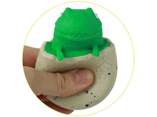 Zabawka Antystresowa Dinozaur W Jajku Gniotek Squishy - Figurki dla dzieci - miniaturka - grafika 5