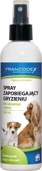 Francodex Spray odstraszający psy 200ml [FR179129] 13256 - Ceny i opinie na  Skapiec.pl
