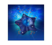 Wyposażenie pokoiku dziecięcego - Pabobo Musical Star Projector Calm Ocean - miniaturka - grafika 1