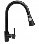 Baterie umywalkowe - Bateria Wyciągana Wylewka Zlew Granitowy Granit 6 - miniaturka - grafika 1