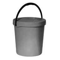 Inne artykuły do sprzątania - Plast Team Wiaderko Wiadro Z Rączką Pokrywa 16L - miniaturka - grafika 1
