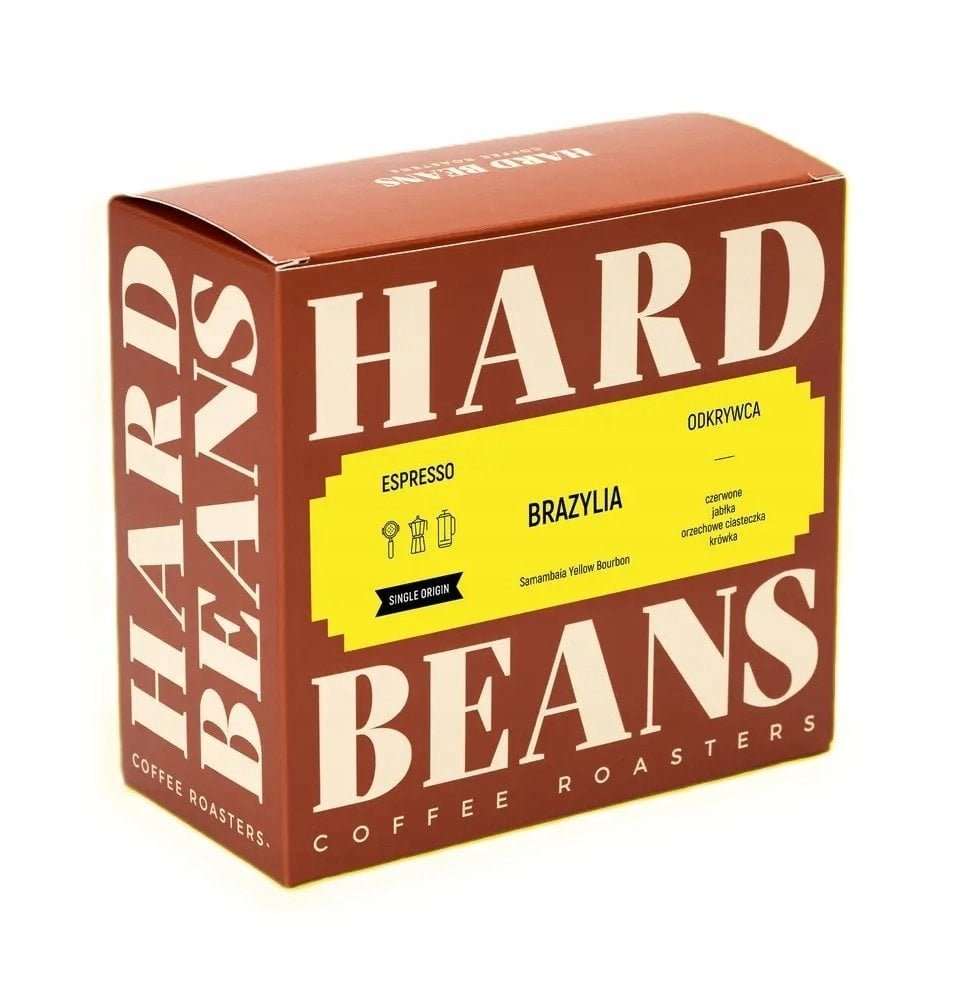 Kawa ziarnista Hard Beans Coffee Kawa ziarnista Brazylia Samambaia 250g