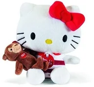 Maskotki i pluszaki - Maskotka Hello Kitty z Misiem XS TRUDI - miniaturka - grafika 1