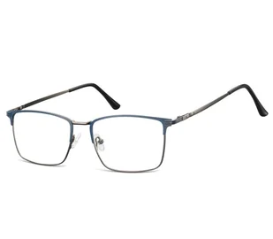 Okulary zerówki korekcyjne Nerd Prostokątne 906B - Okulary korekcyjne, oprawki, szkła - miniaturka - grafika 1