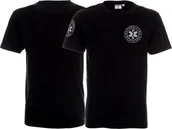 Odzież robocza - Promostars LPP - Koszulka ratownicza czarna męska odblaskowa - nadruk przód + rękawek - miniaturka - grafika 1