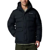 Kurtki męskie - Kurtka męska Columbia Landroamer Hooded Puffer 2088081010 - czarna - miniaturka - grafika 1