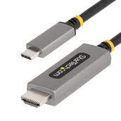 Adaptery i przejściówki - StarTech 134B-USBC-HDMI211M adapter kablowy 1 m USB Type-C HDMI Typu A (Standard) Szary - miniaturka - grafika 1