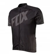 Koszulki męskie - Koszulka Męska FOX LIVEWIRE RACE BLACK T-shirt - miniaturka - grafika 1