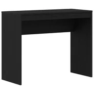 Biurka - vidaXL Biurko, czarny dąb, 90x40x72 cm, materiał drewnopochodny - miniaturka - grafika 1