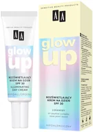 Kremy do twarzy - AA Glow Up Rozświetlający krem SPF30 30 ml - miniaturka - grafika 1