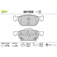Klocki hamulcowe - Klocki hamulcowe - komplet VALEO 601508 - miniaturka - grafika 1